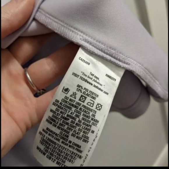 Ted Baker skater dress size 4 - Picture 7 of 7